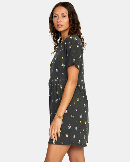 3 City Vibes Mini Dress Black AVJKD00122 RVCA