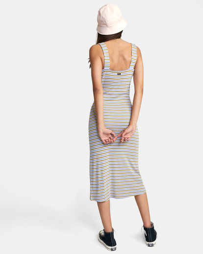 2 Plateau Midi Dress Grey AVJKD00131 RVCA
