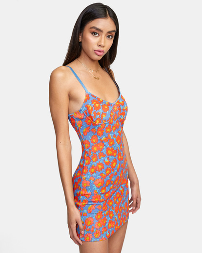4 Just Friends Midi Dress Red AVJKD00134 RVCA