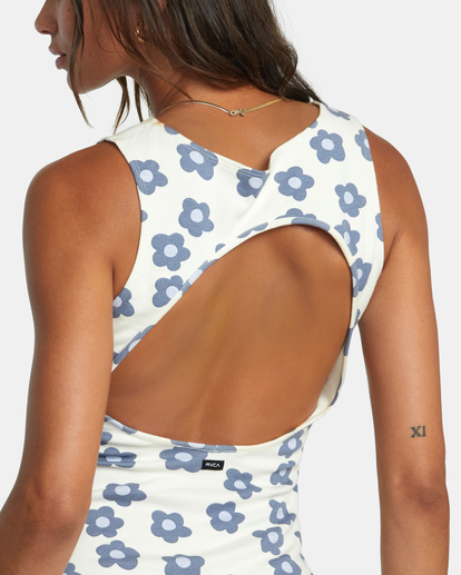 6 Gogo Mini Dress White AVJKD00142 RVCA
