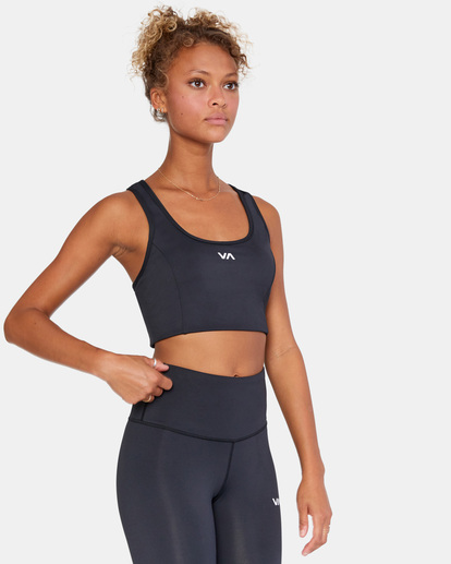 5 VA Essential Sports Bra Black AVJKT00131 RVCA