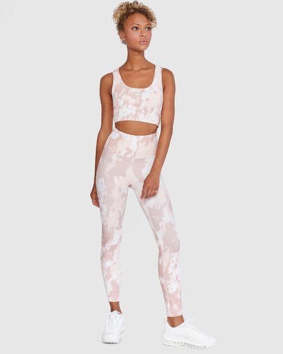 2 VA Essential Sports Bra Pink AVJKT00131 RVCA