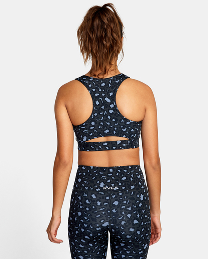 1 VA Essential Sports Bra Grey AVJKT00131 RVCA