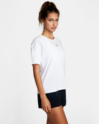 5 VA Essential Tee White AVJKT00135 RVCA