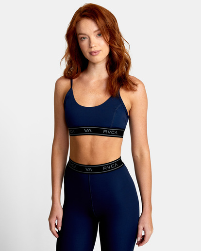0 Base Sports Bra Blue AVJKT00162 RVCA