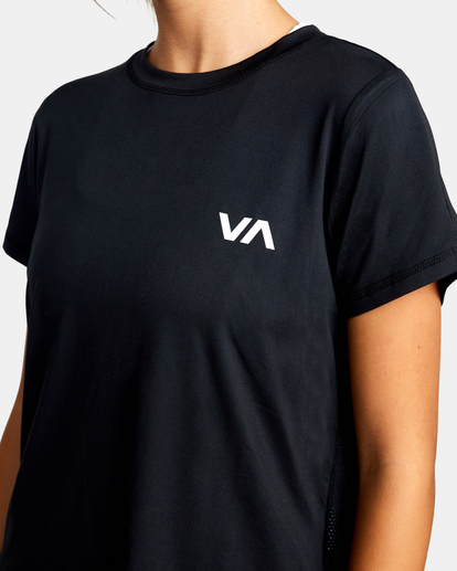 2 Women's Sport Vent Workout Tee  AVJKT00163 RVCA