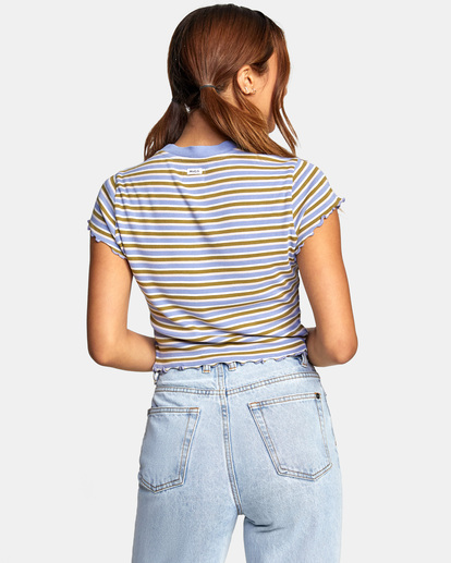 1 Classmate Crop Tee Grey AVJKT00168 RVCA