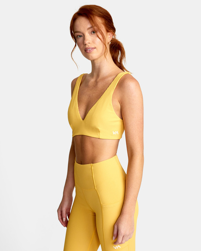 4 Rib Sports Bra  AVJKT00175 RVCA