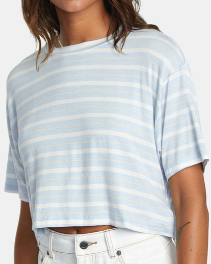 2 Hooky Tee Blue AVJKT00179 RVCA
