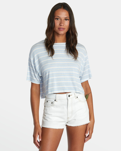 0 Hooky Tee Blue AVJKT00179 RVCA