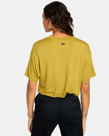 1 Hooky Tee Brown AVJKT00179 RVCA