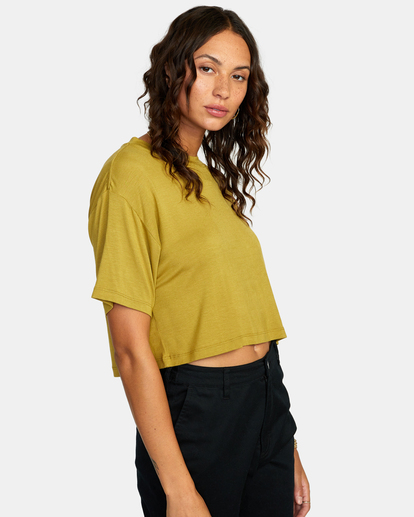 5 Hooky Tee Brown AVJKT00179 RVCA