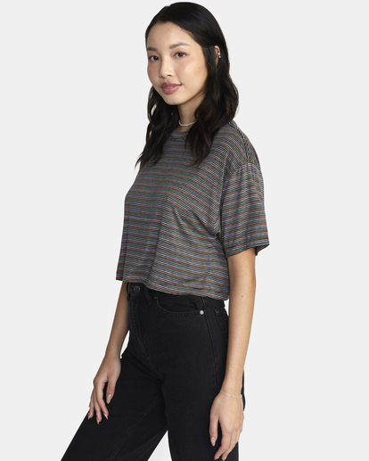 4 Hooky Tee Black AVJKT00179 RVCA
