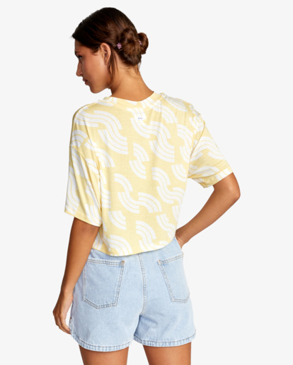 1 Hooky Tee Yellow AVJKT00179 RVCA