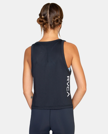 1 Sport Vent Workout Tank Top Black AVJKT00185 RVCA