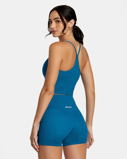 1 Base Tank Sports Bra Green AVJKT00187 RVCA