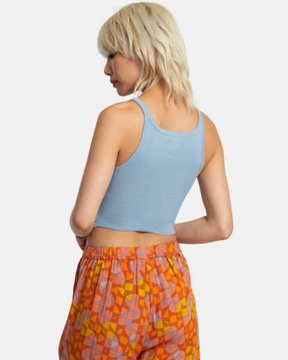 1 Slide Tank Top Blue AVJKT00220 RVCA