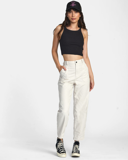 3 Slide Tank Top Black AVJKT00220 RVCA