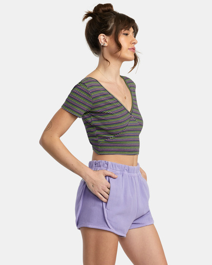 5 Smitten Top V-Neck Black AVJKT00221 RVCA