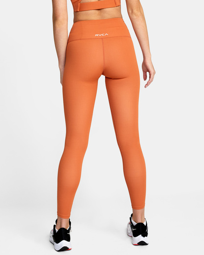 5 VA Essential Workout Leggings Brown AVJNP00123 RVCA
