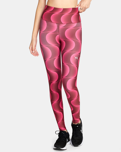 0 VA Essential Workout Leggings Pink AVJNP00123 RVCA