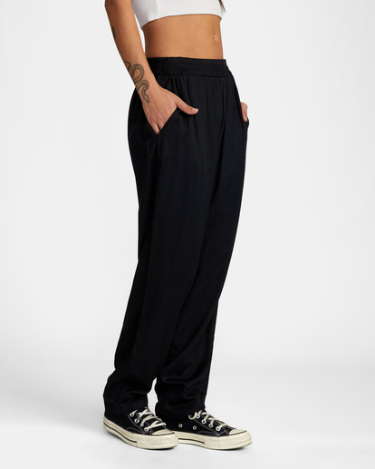 4 New Yume Beach Pants Black AVJNP00131 RVCA