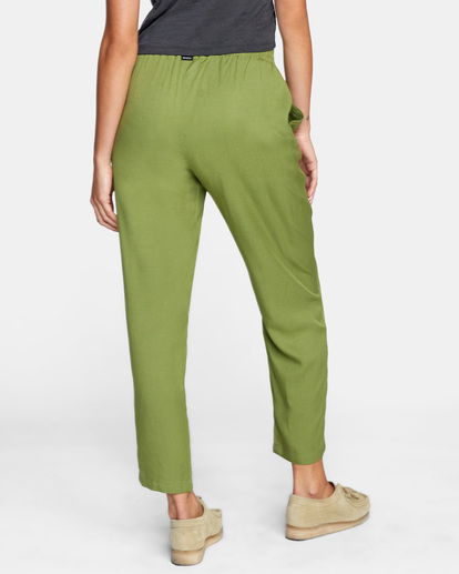 3 New Yume Beach Pants Green AVJNP00131 RVCA