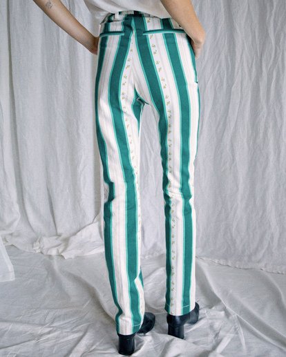 3 Camille Rowe Camille Pants Green AVJNP00142 RVCA