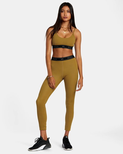 1 Base Workout Leggings Brown AVJNP00147 RVCA