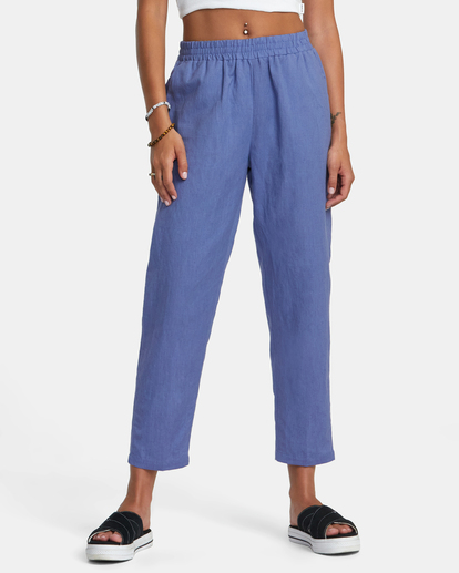 0 New Yume Woven Pants Purple AVJNP00179 RVCA
