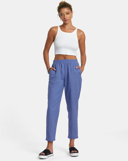 1 New Yume Woven Pants Purple AVJNP00179 RVCA