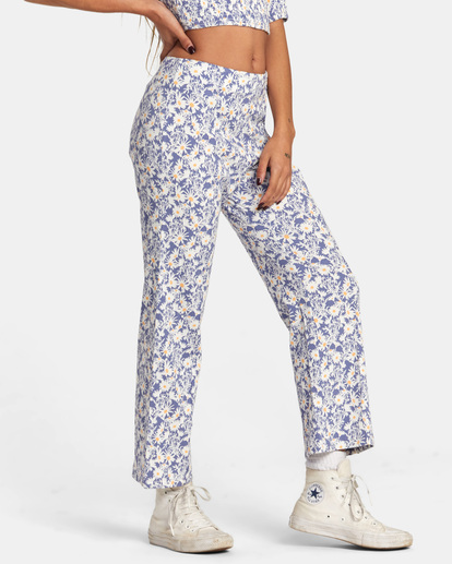 4 Drip High-Waisted Pants Purple AVJNP00181 RVCA