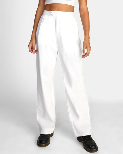2 Pepa Woven Pants Orange AVJNP00214 RVCA