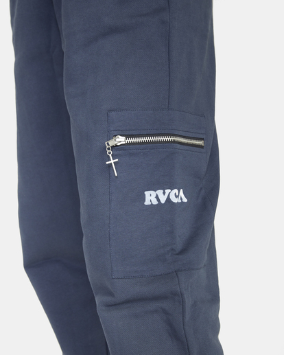 6 Maxwell Sweatpants Blue AVJNP00217 RVCA