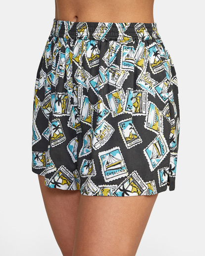 5 Sawyer Woven Shorts Black AVJNS00111 RVCA