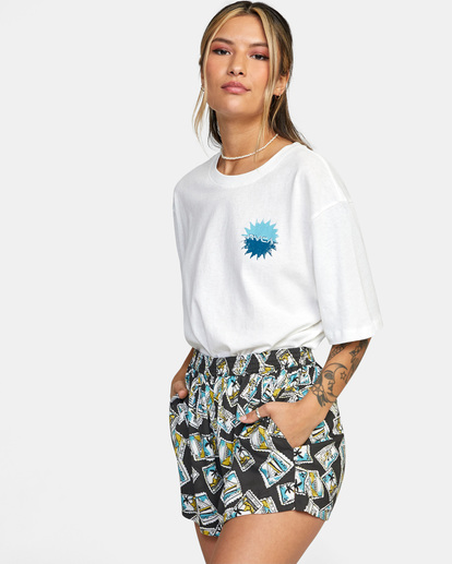 3 Sawyer Woven Shorts Black AVJNS00111 RVCA