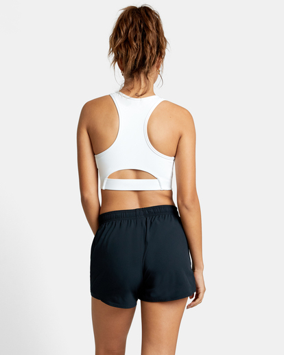 3 VA Essential Yogger Workout Shorts 3" Black AVJNS00118 RVCA