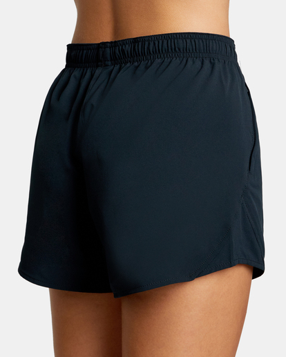 9 VA Essential Yogger Workout Shorts 3" Black AVJNS00118 RVCA