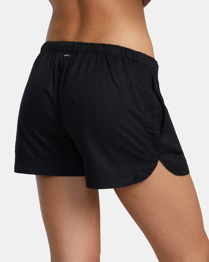 7 Grounded Elastic Waist Shorts Orange AVJNS00130 RVCA