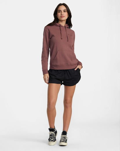 1 Grounded Elastic Waist Shorts Orange AVJNS00130 RVCA