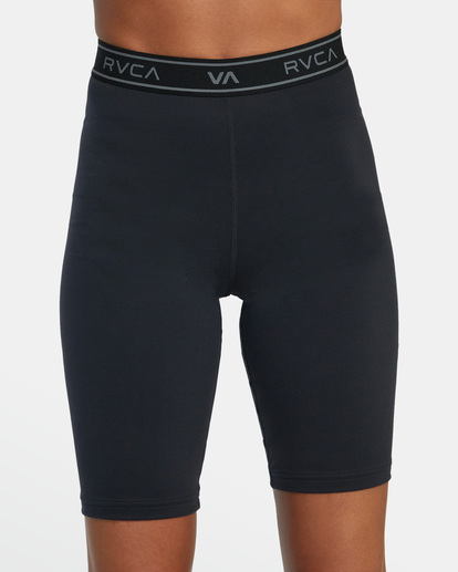 6 Base Biker Shorts 10.5" Black AVJNS00134 RVCA
