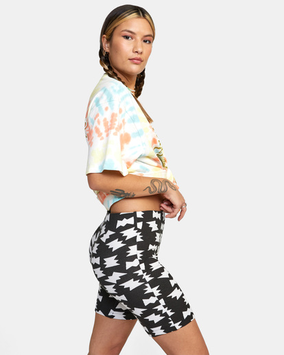 5 LP x KLW Push It Bike Shorts Black AVJNS00136 RVCA