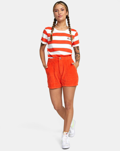3 Daylight Corduroy Shorts Blue AVJNS00138 RVCA