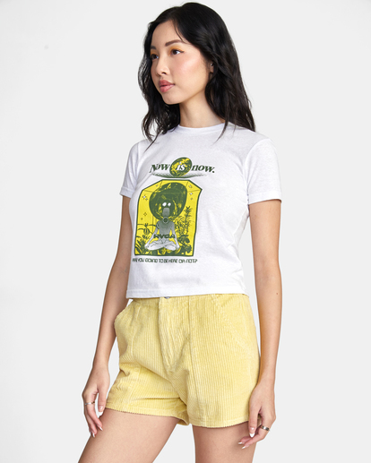 3 Daylight Corduroy Shorts Yellow AVJNS00138 RVCA