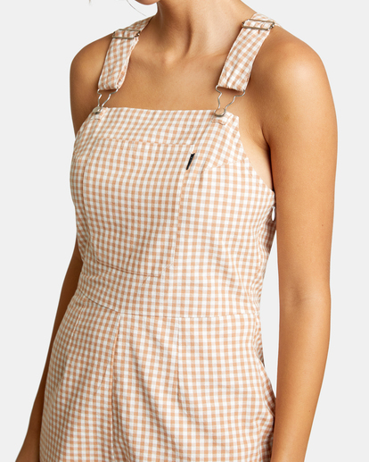 5 Forager Romper Shortalls Purple AVJNS00150 RVCA