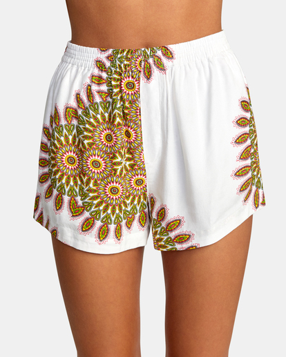 6 Serotonin Sawyer Shorts White AVJNS00157 RVCA