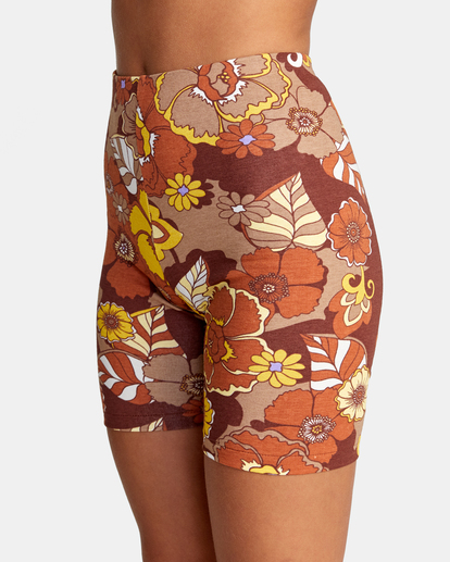 6 Push It Bike Shorts Brown AVJNS00159 RVCA