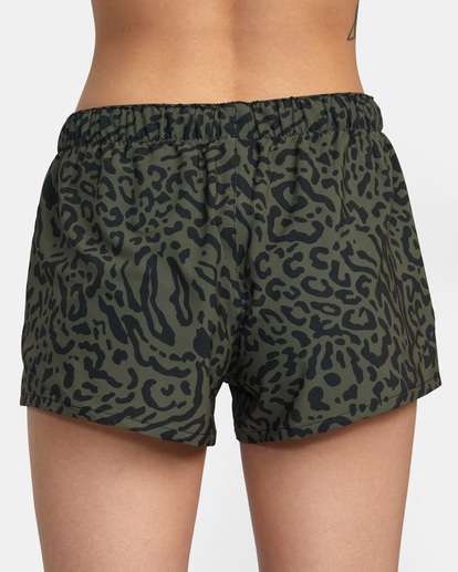 8 VA Essential Low-Rise Yogger Sport Shorts Brown AVJNS00179 RVCA