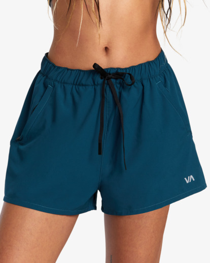 0 VA Essential Yogger Sport Shorts 12" Blue AVJNS00180 RVCA