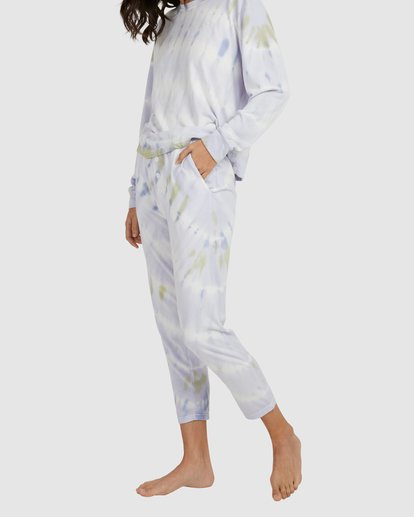 4 No Doubt Tie-Dye Cropped Pants  AVJPT00112 RVCA